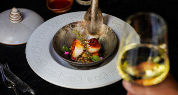 Sautéed Koh Kong scallops